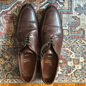 Allen Edmonds dark brown dress shoes 11 D